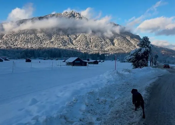 Haus Mit Wunderschoenem Ausblick Und Garten * Garmisch-Partenkirchen